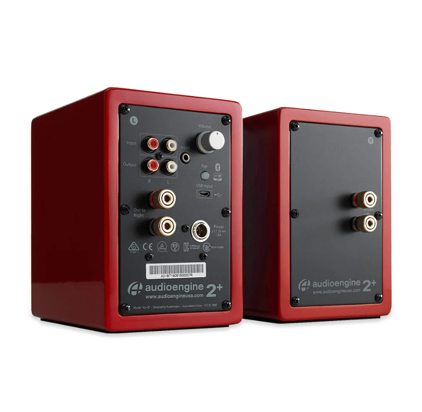 ลำโพง Audioengine A2+ Wireless Speaker สีแดง
